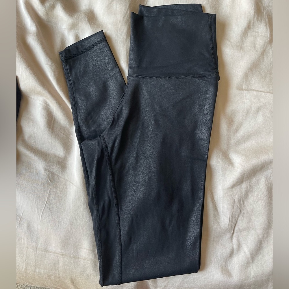Colorfulkoala “leather” Leggings